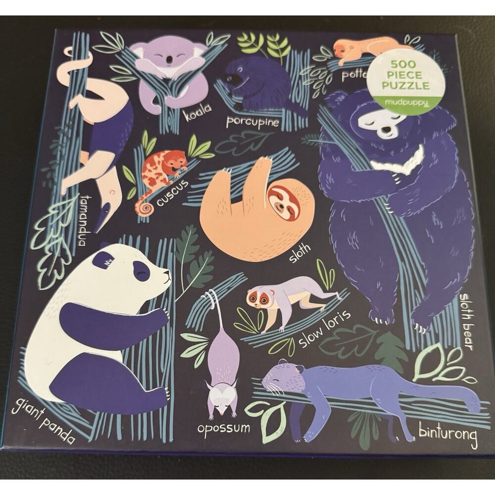 Lot Of 2 Children’s Puzzles, Animals, Tetris, Video Games, 12+, 500/750 Pieces - Picture 2 of 6